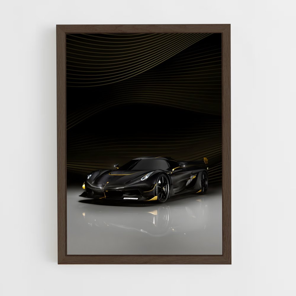 Poster Jesko de attack – affiche Koenigsegg (vue 5)